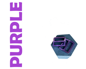 25mm Coloured Strap Sliders, 2 pack