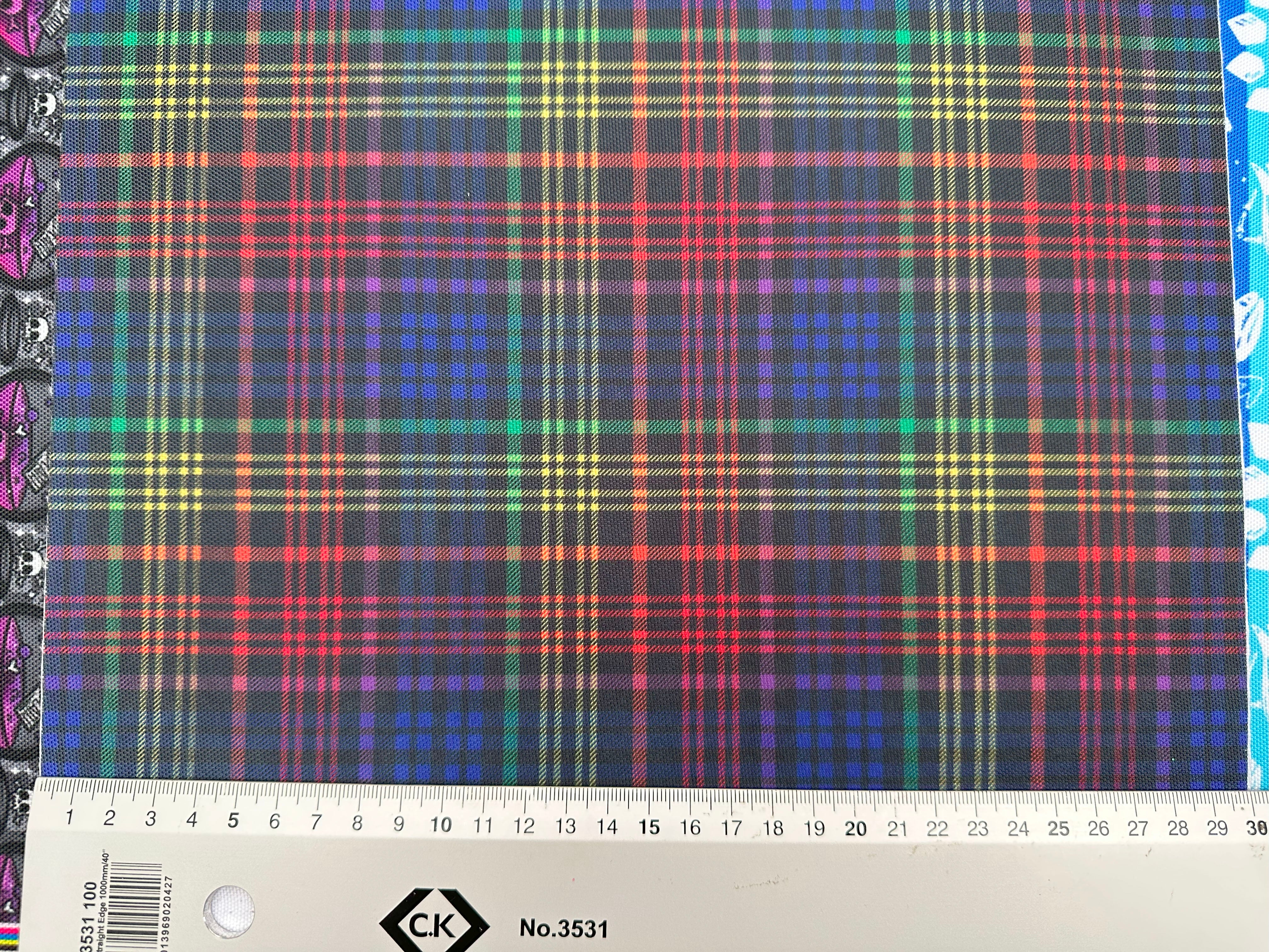 WPC Rainbow Tartan Off-Cut