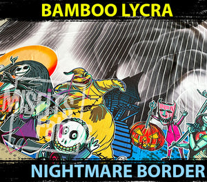 Bamboo Lycra - Nightmare Border