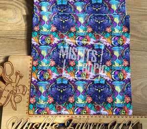 Cotton Lycra - Celestial Owl