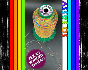 TEX 35 - SO SASSY - Variegated Bonded Polyester Sewing Thread