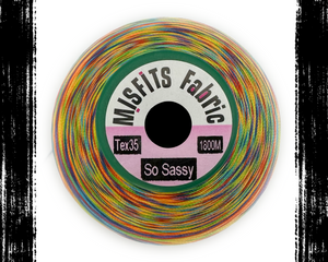 TEX 35 - SO SASSY - Variegated Bonded Polyester Sewing Thread