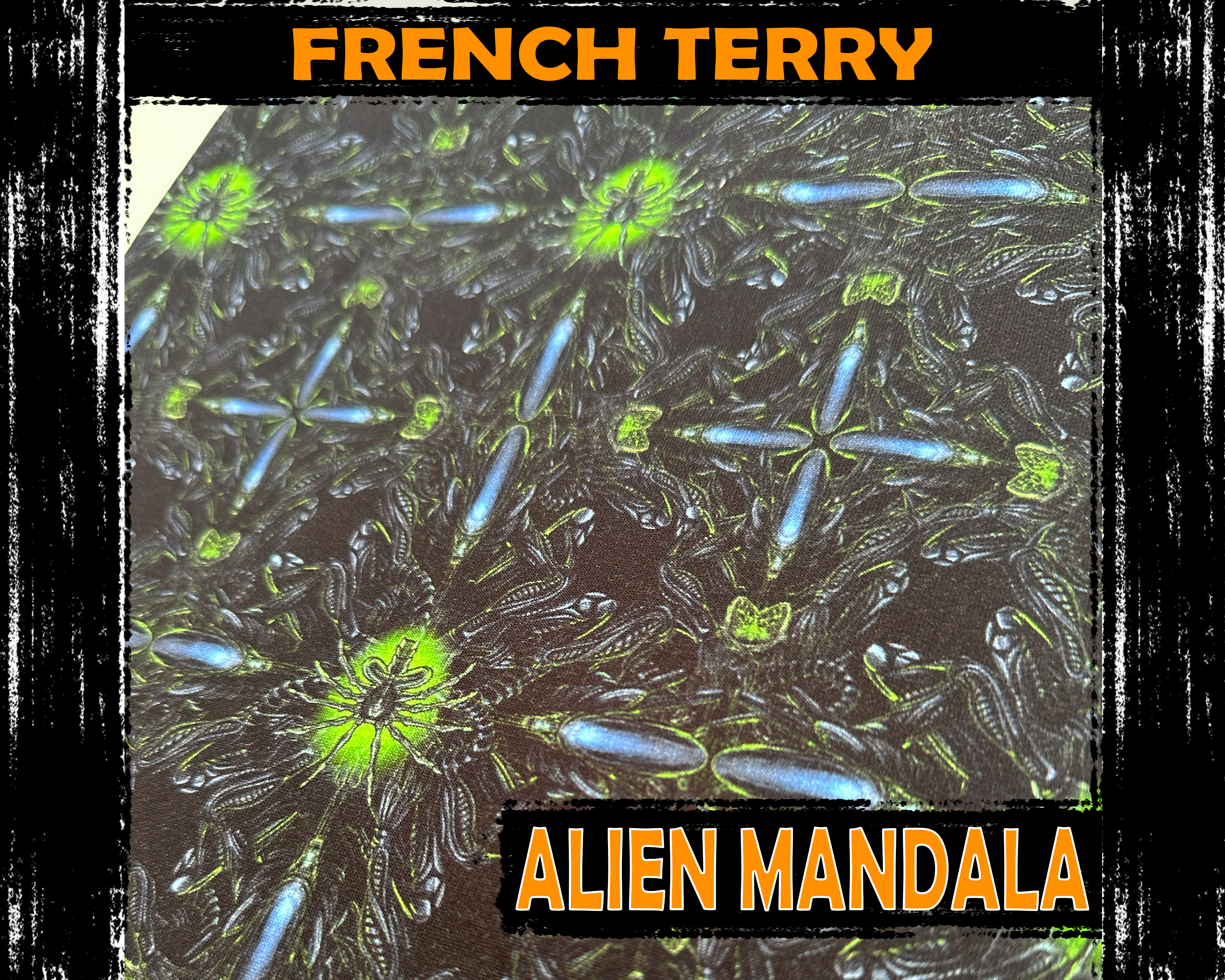 French Terry,  Alien Mandala