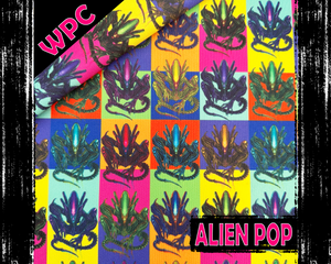 Alien Pop, Waterproof Polyester Canvas