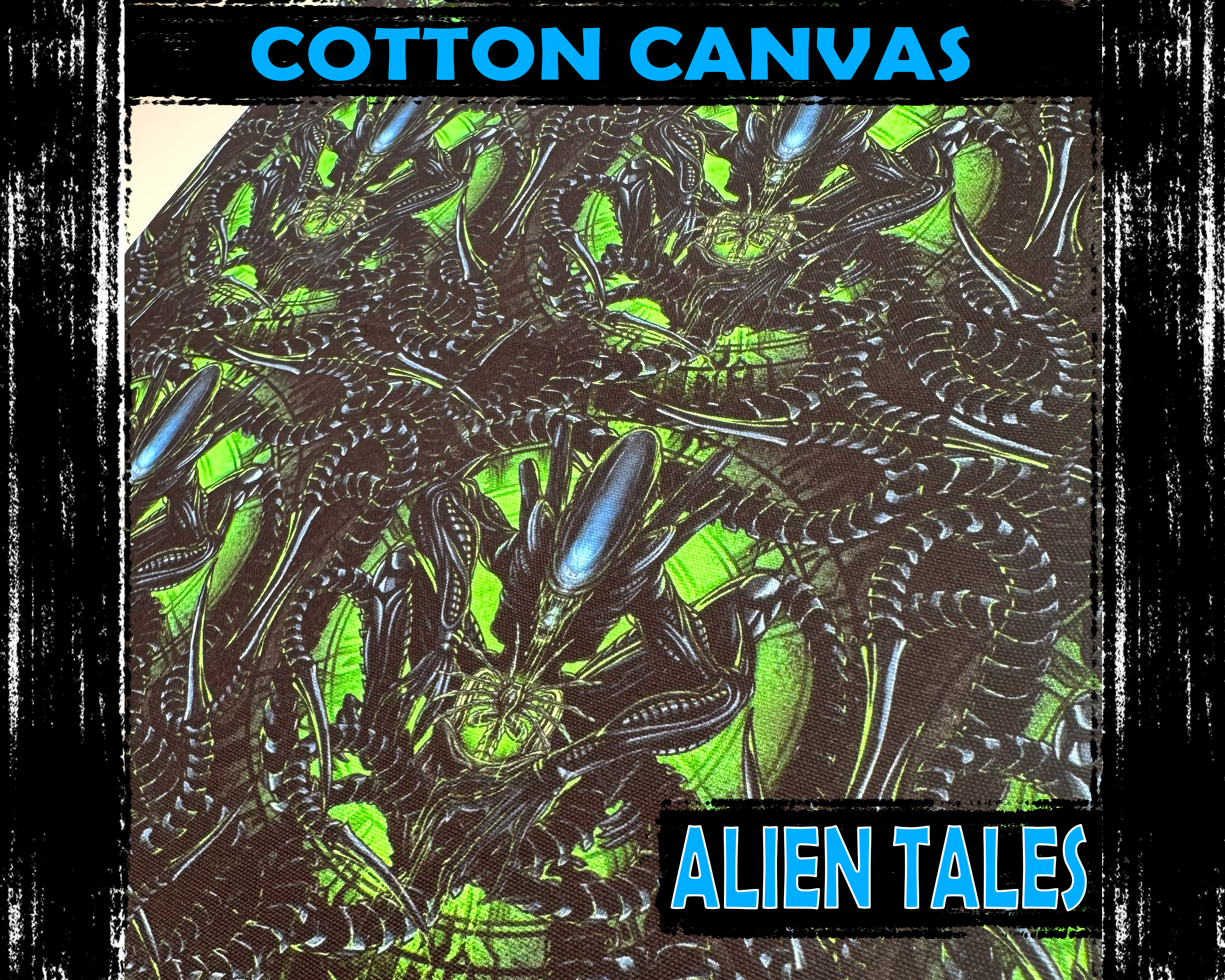 Alien Tales, Cotton Canvas