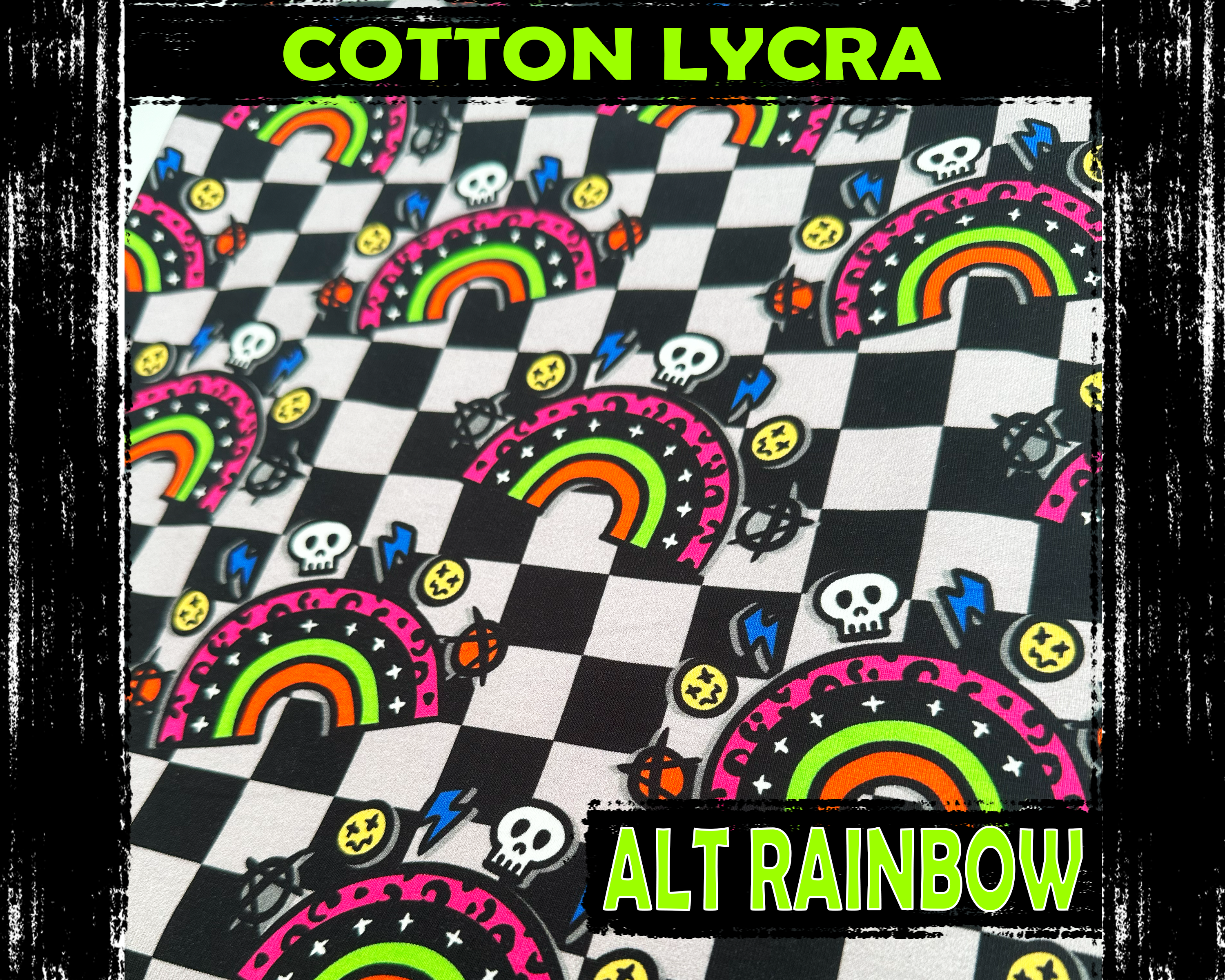 Alt Rainbow Cotton Lycra