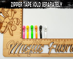 Bar Zipper Pulls for size 5 Nylon Zip Tape