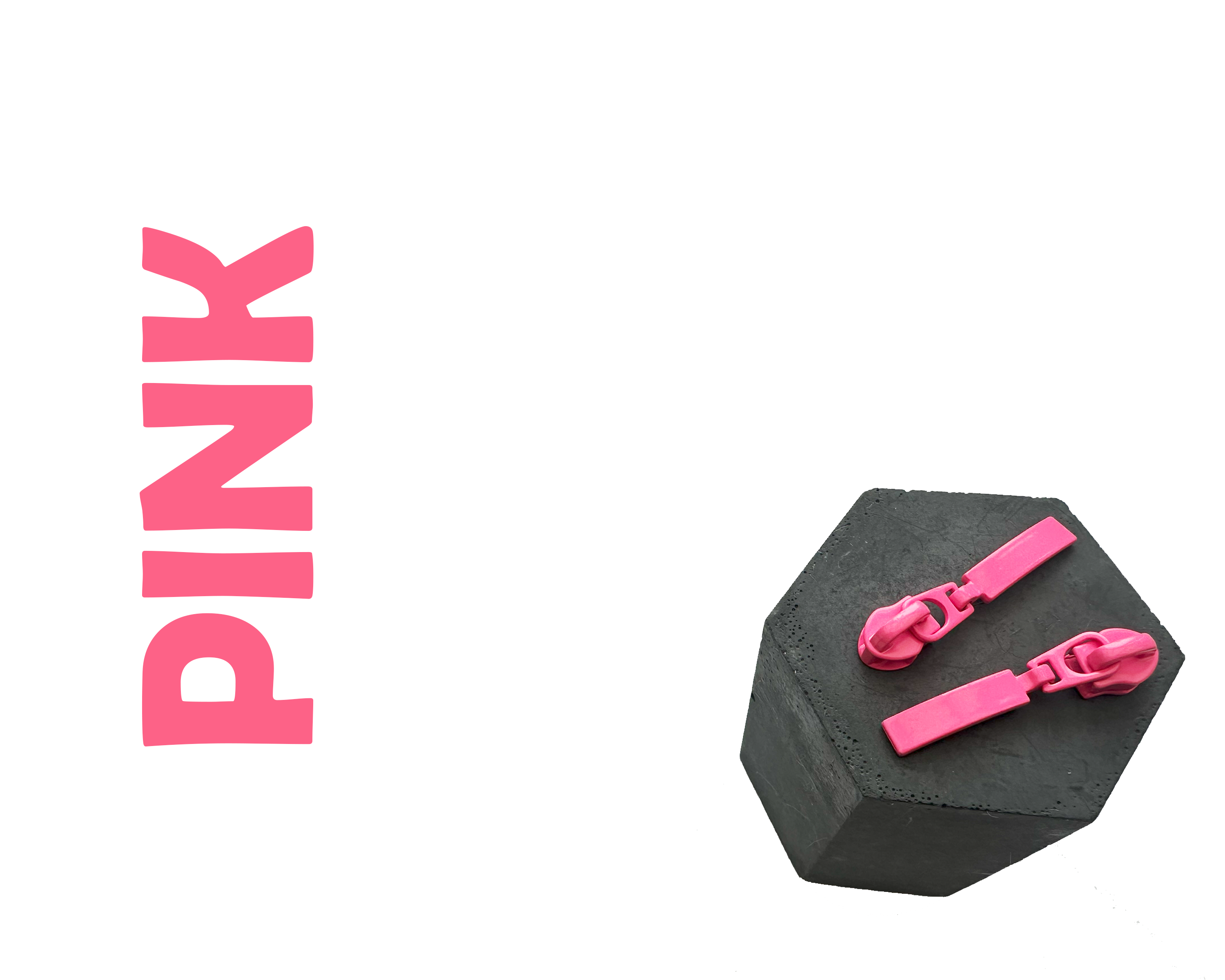 Bar Zipper Pulls for size 5 Nylon Zip Tape