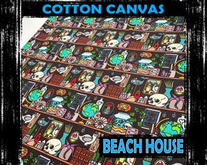 Beach House, Cotton Canvas