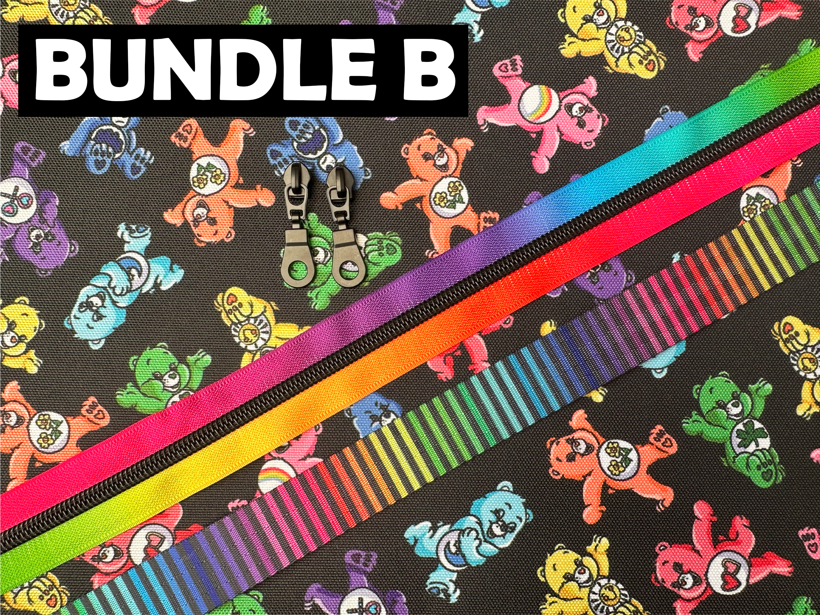 Rainbow Bears, Waterproof Polyester Canvas Bundle