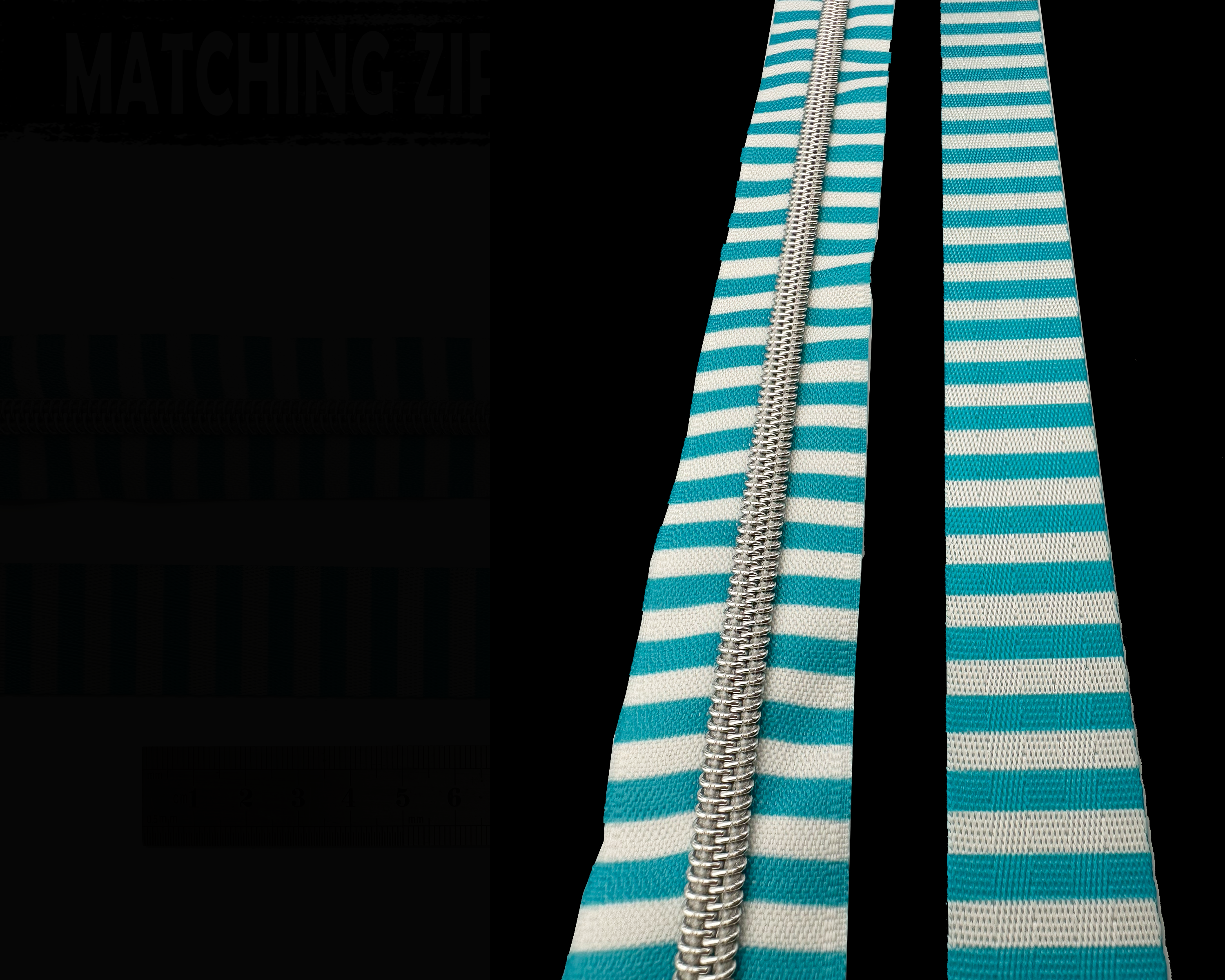 25mm Blue and White Stripe Webbing Straps for Bag Making