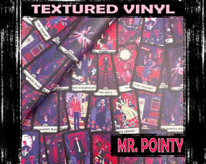 Textured Vinyl -  Mr. Pointy