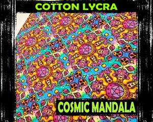 Cotton Lycra - Cosmic Mandala