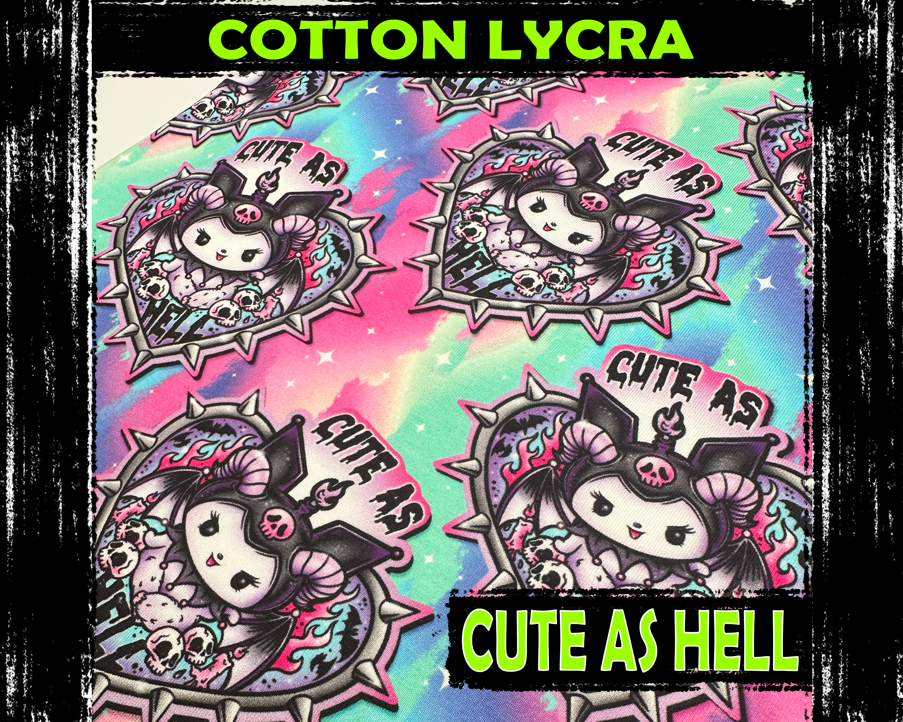 Cute as Hell Cotton Lycra