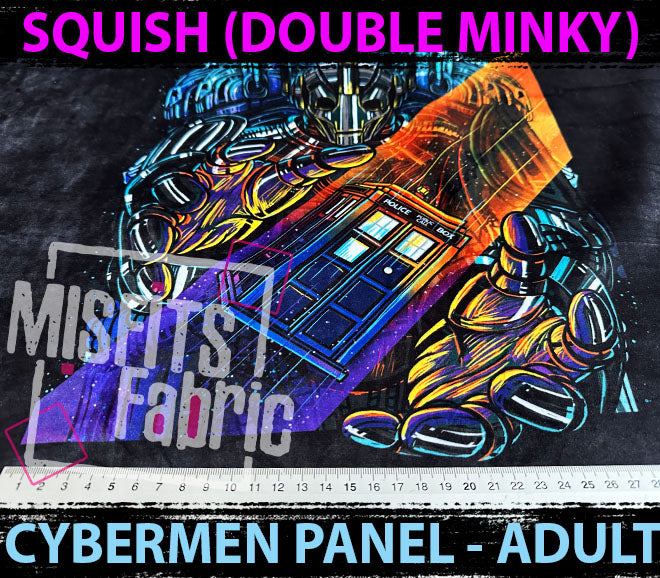 Double Minky (Squish), Cybermen Panel, Adult Size