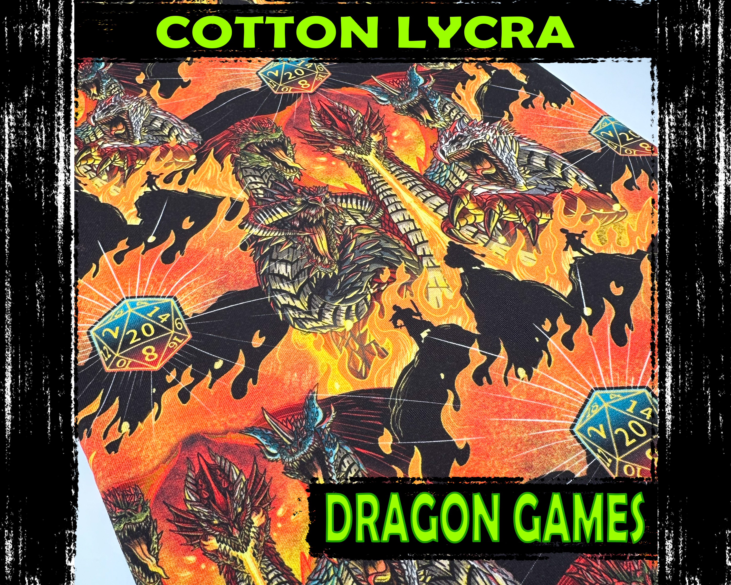 Dragon Games Cotton Lycra