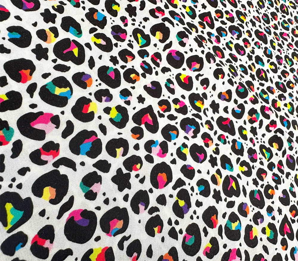 Cotton Woven - Electric Leopard