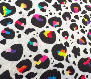 Cotton Woven - Electric Leopard