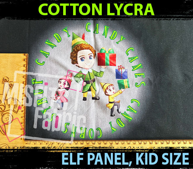 Cotton Lycra, Elf Panel, Kid Size