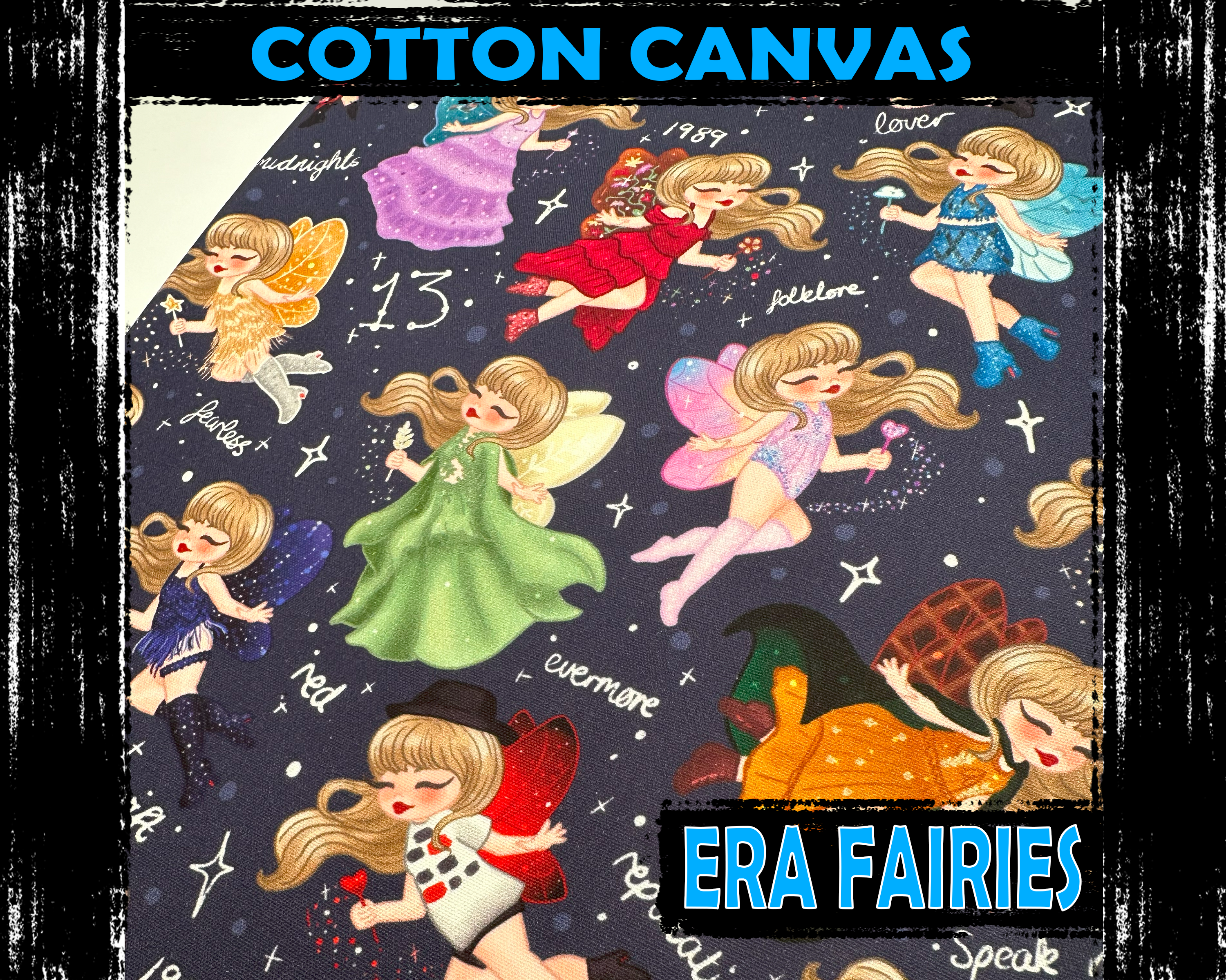 Era Fairies, Cotton Canvas