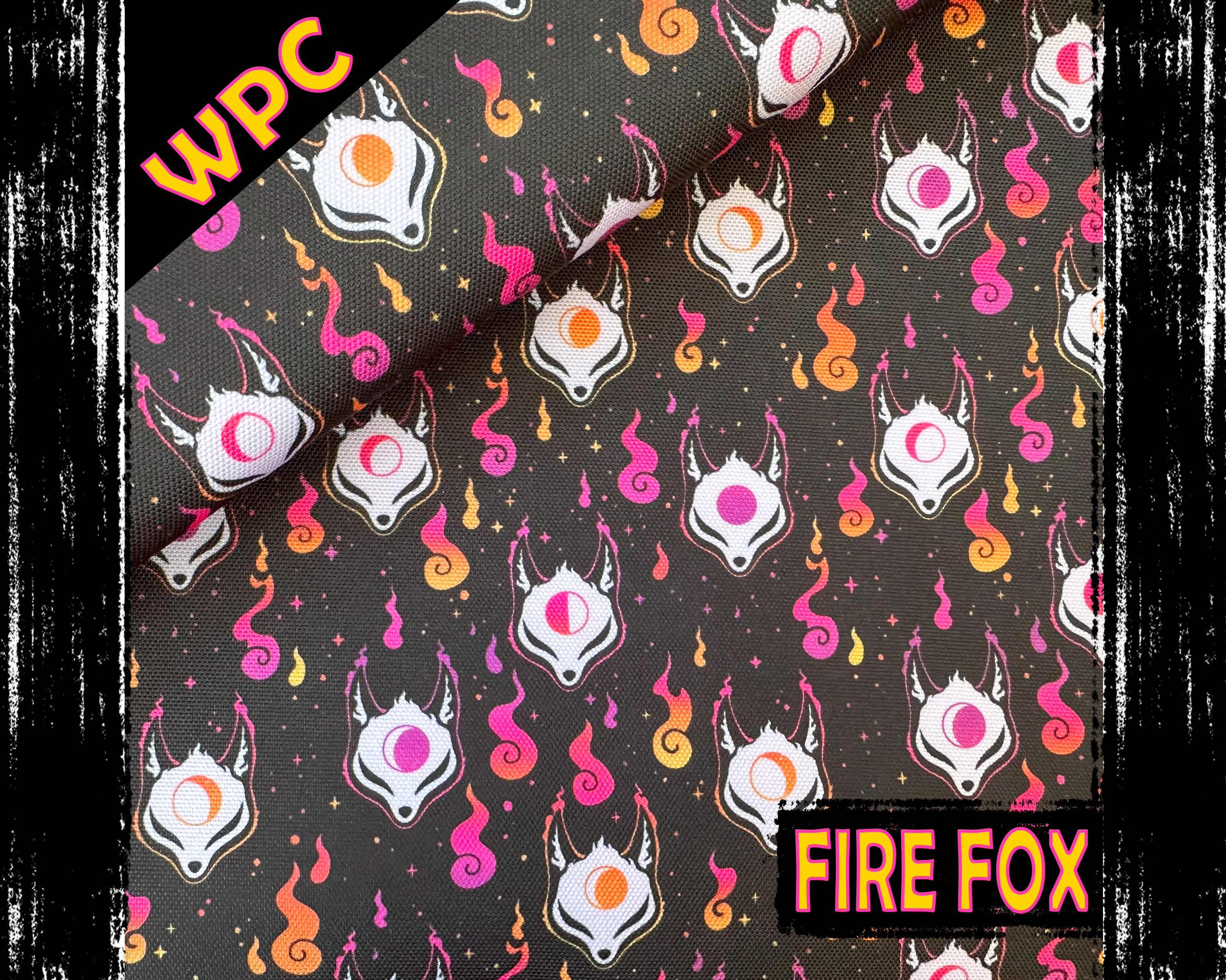 Fire Fox, Waterproof Polyester Canvas