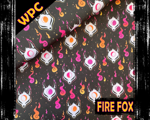 Fire Fox, Waterproof Polyester Canvas