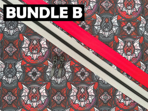 Glass Bats, Waterproof Polyester Canvas Bundle