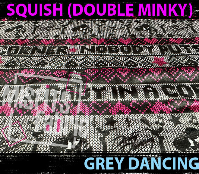 Double Minky (Squish), Grey Dancing