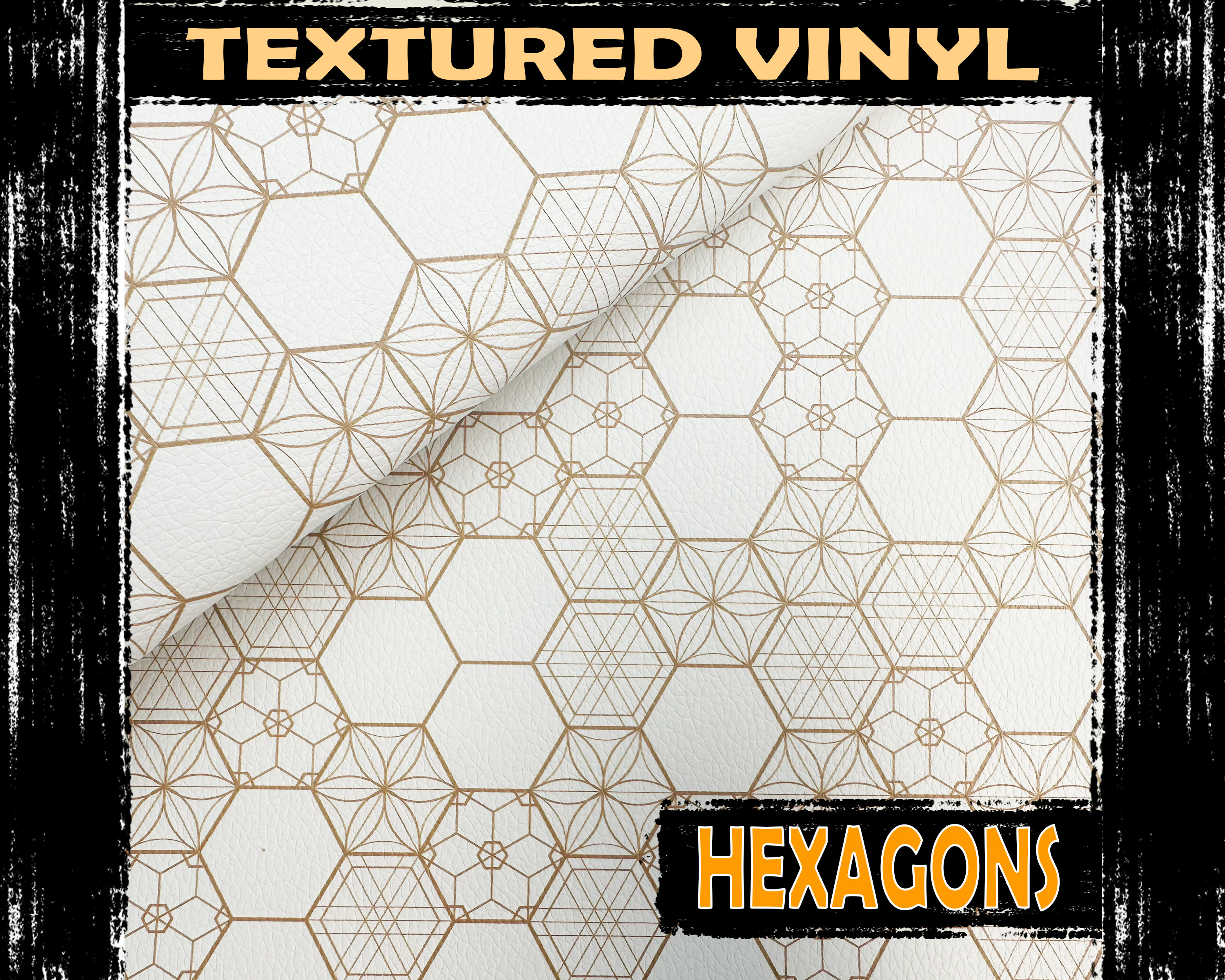 Textured Vinyl -  Hexagons