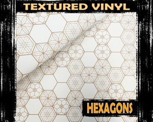 Textured Vinyl -  Hexagons