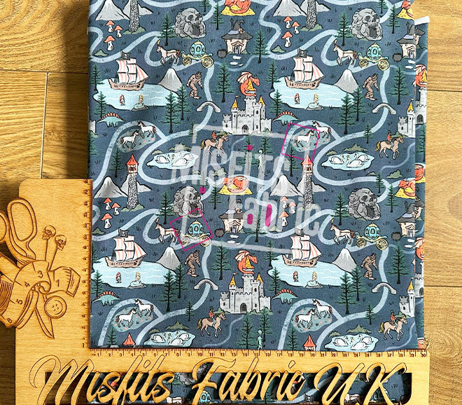 Cotton Lycra - Make Believe