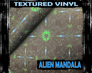 Textured Vinyl -  Alien Mandala