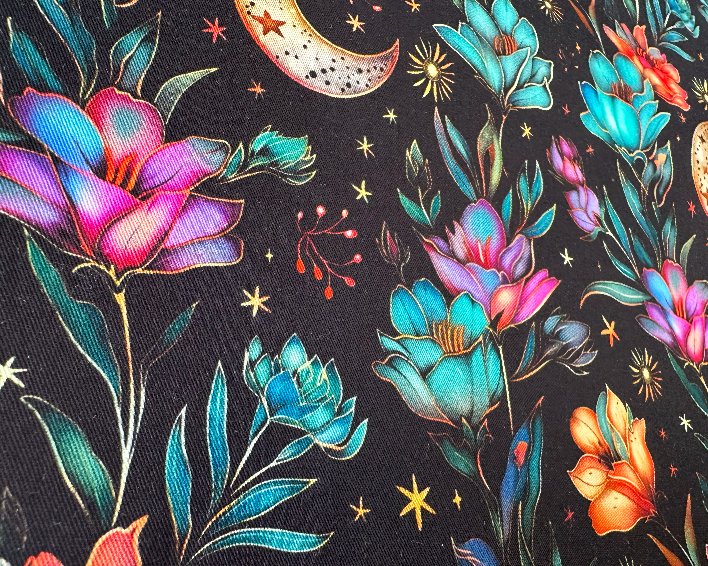 Cotton Woven - Midnight Garden