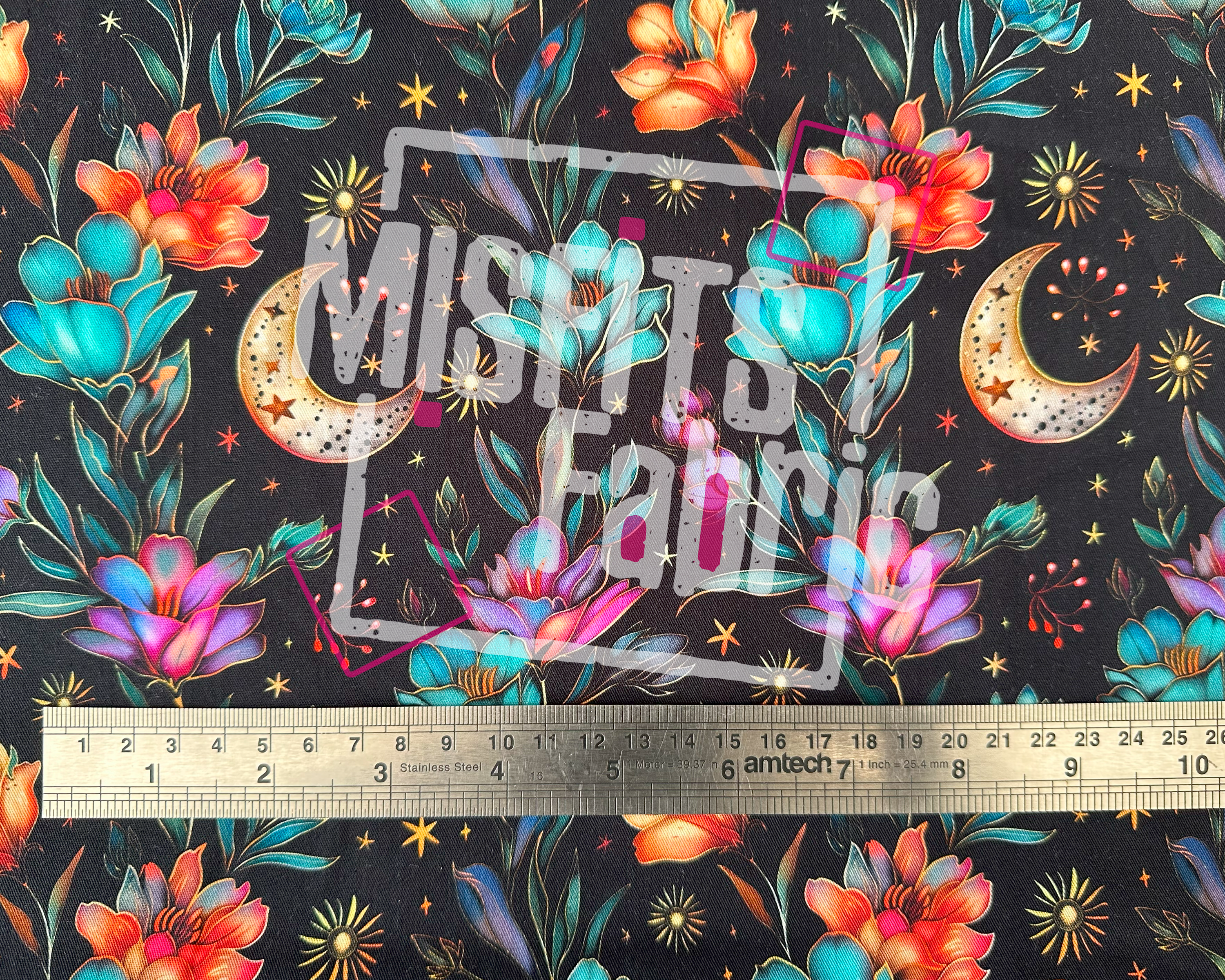 Cotton Woven - Midnight Garden