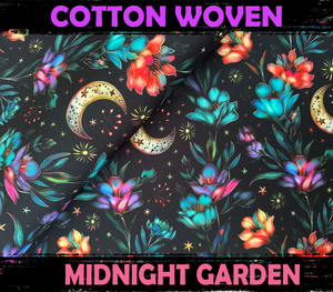 Cotton Woven - Midnight Garden