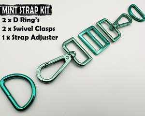 Mint Strap Kit Set, 25mm/1" Bag Hardware