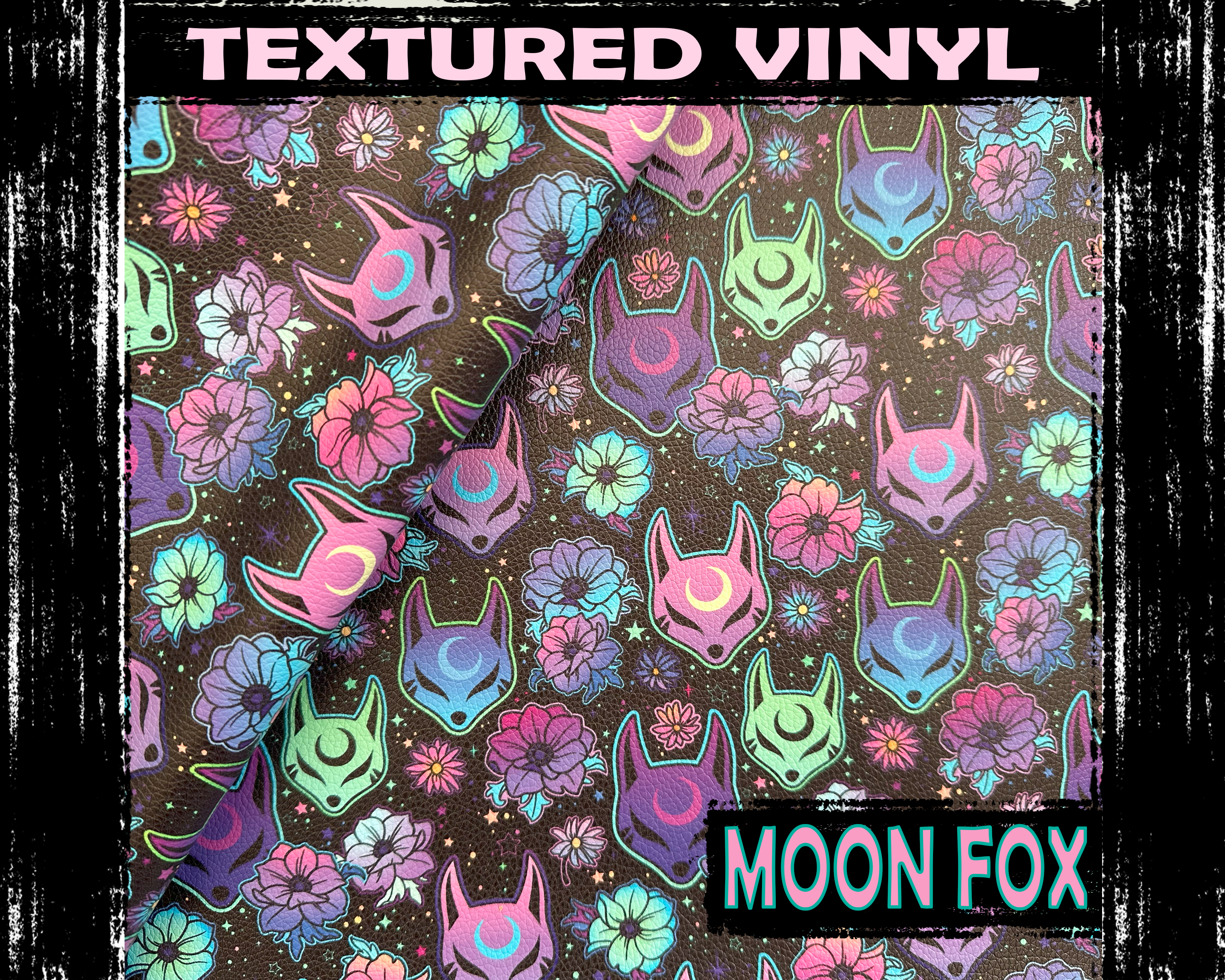 Textured Vinyl -  Moon Fox