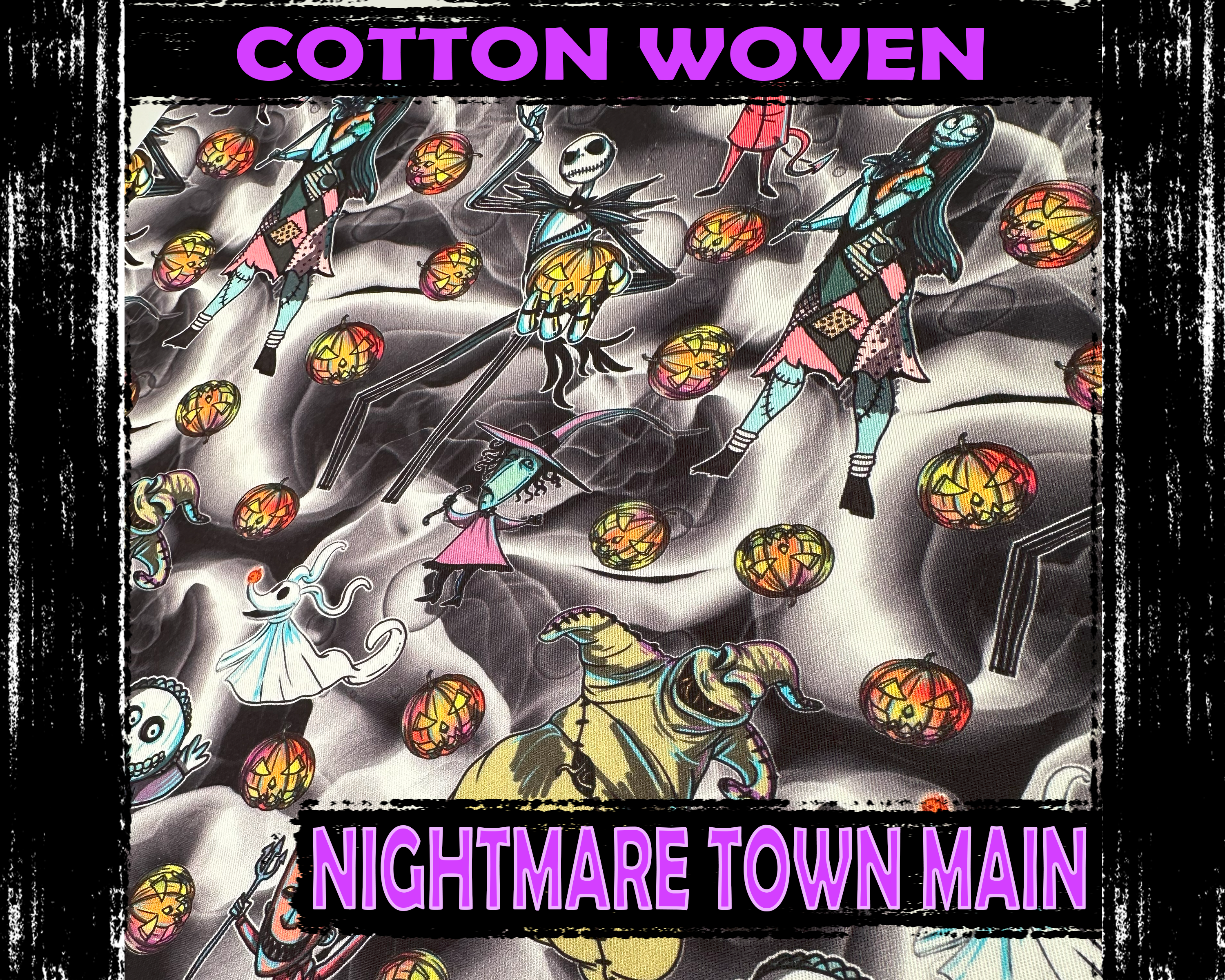 Nightmare Town Main Cotton Woven