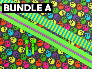 Neon Skulls, Waterproof Polyester Canvas Bundle