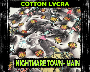 Cotton Lycra - Nightmare Town