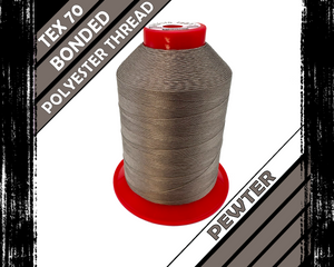 TEX 70 - PEWTER - Bonded Polyester Sewing Thread