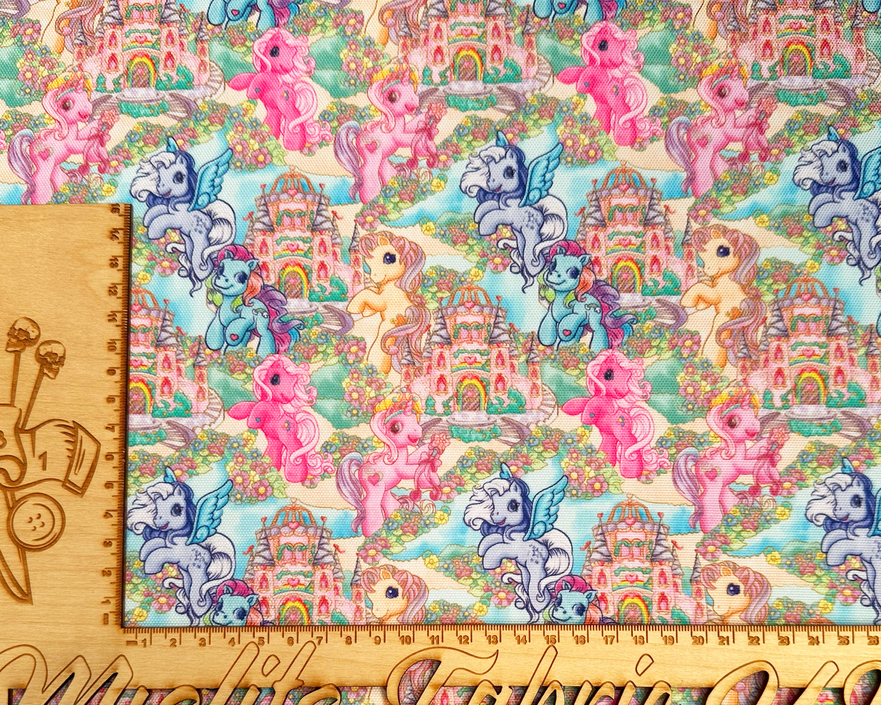 Pony Kingdom, Waterproof Polyester Canvas