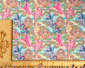 Pony Kingdom, Waterproof Polyester Canvas