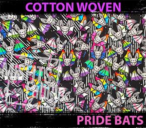Cotton Woven - Pride Bats