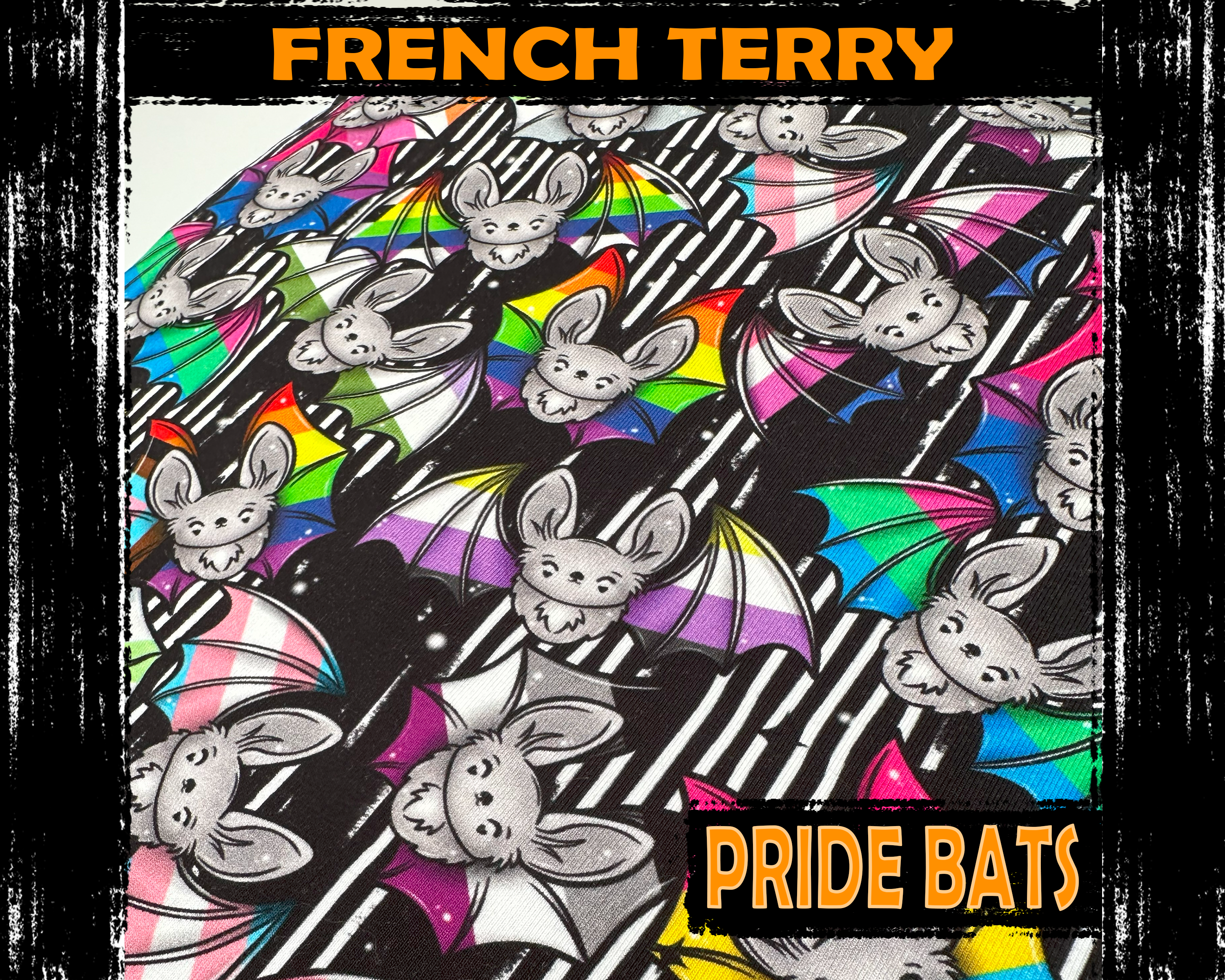 Pride Bats French Terry