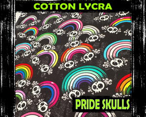 Pride Skulls Cotton Lycra