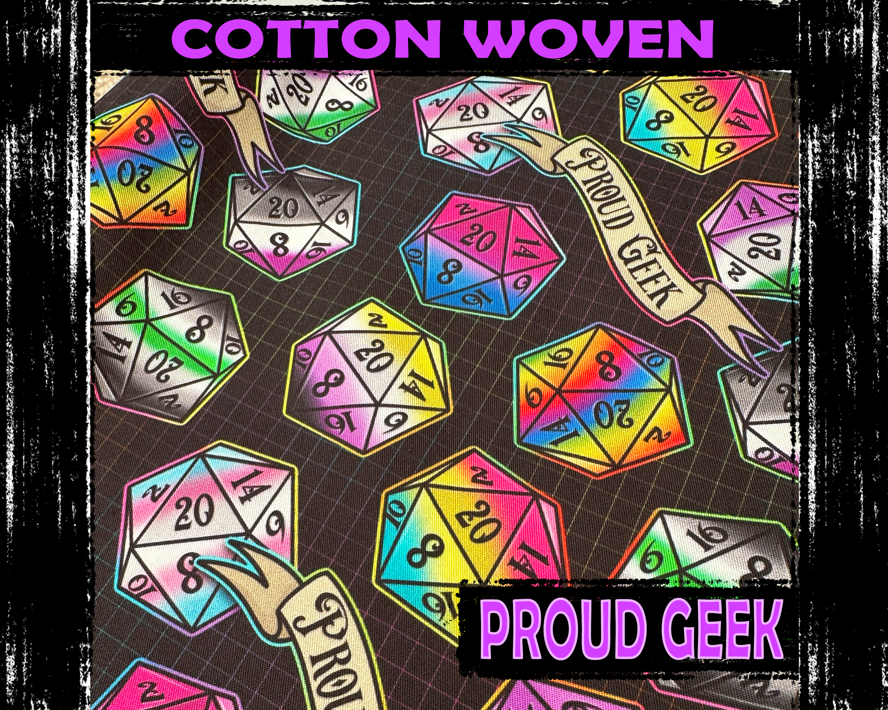 Proud Geek Cotton Woven