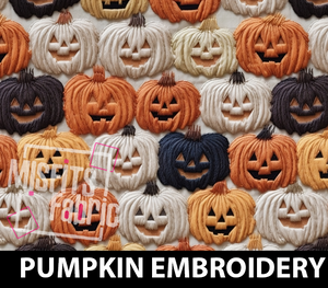 Pre-Order - Pumpkin Embroidery