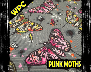 Punk Moths, Waterproof Polyester Canvas