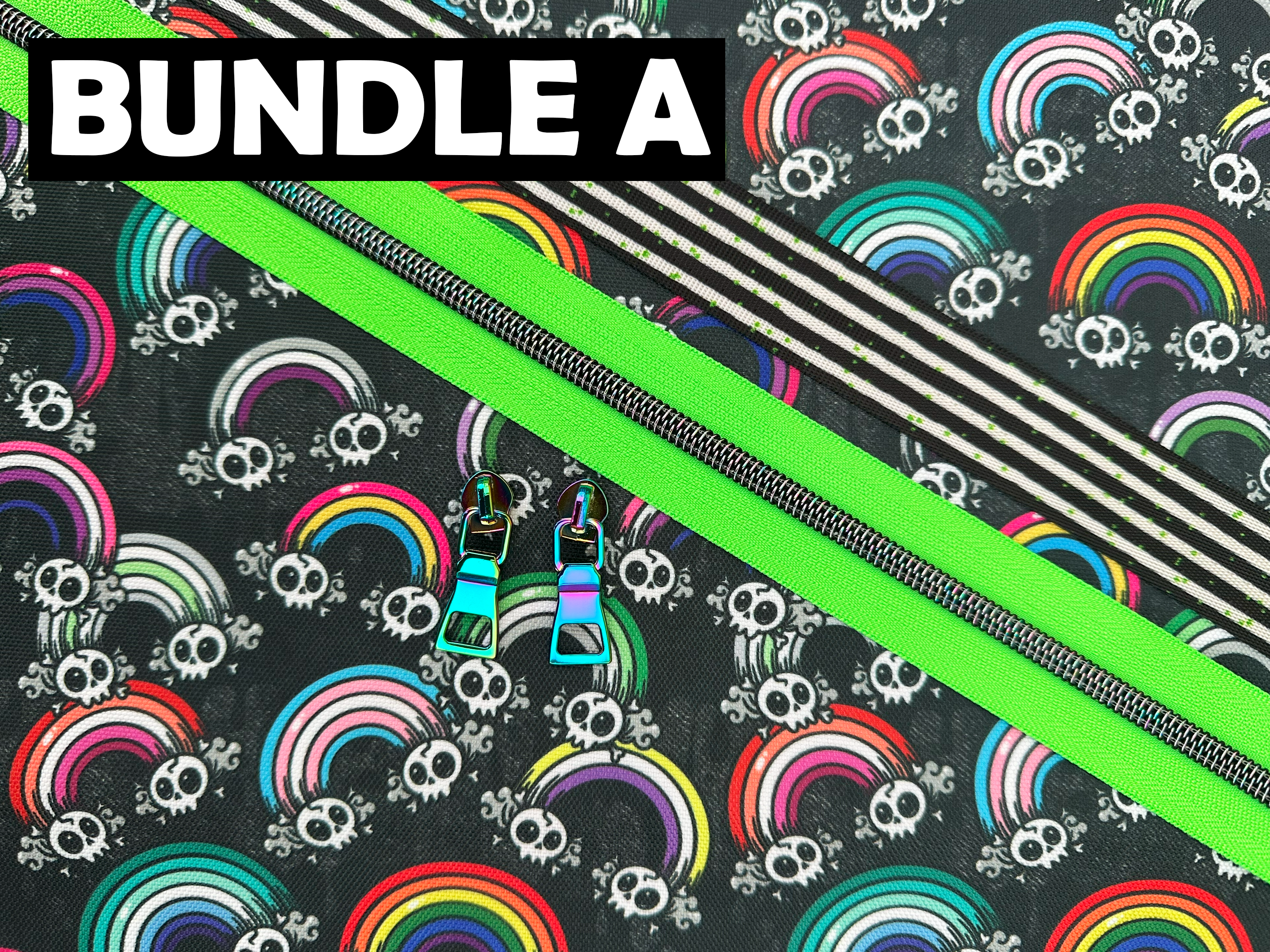 Pride Skulls, Waterproof Polyester Canvas Bundle